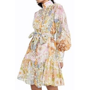 NEW! Fairytale Floral Lantern Mini Dress